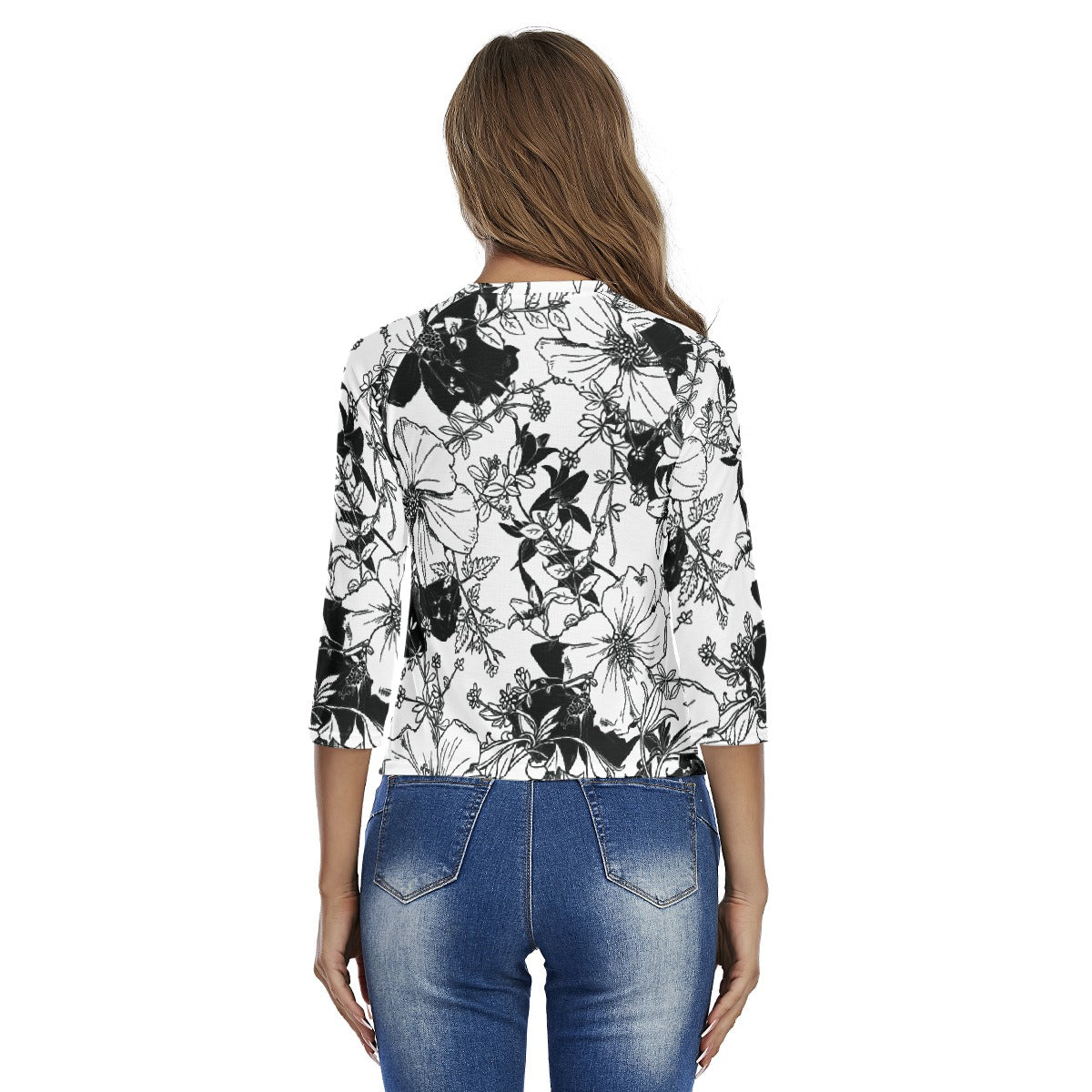 All-Over Print Women's Raglan Sleeves T-shirts