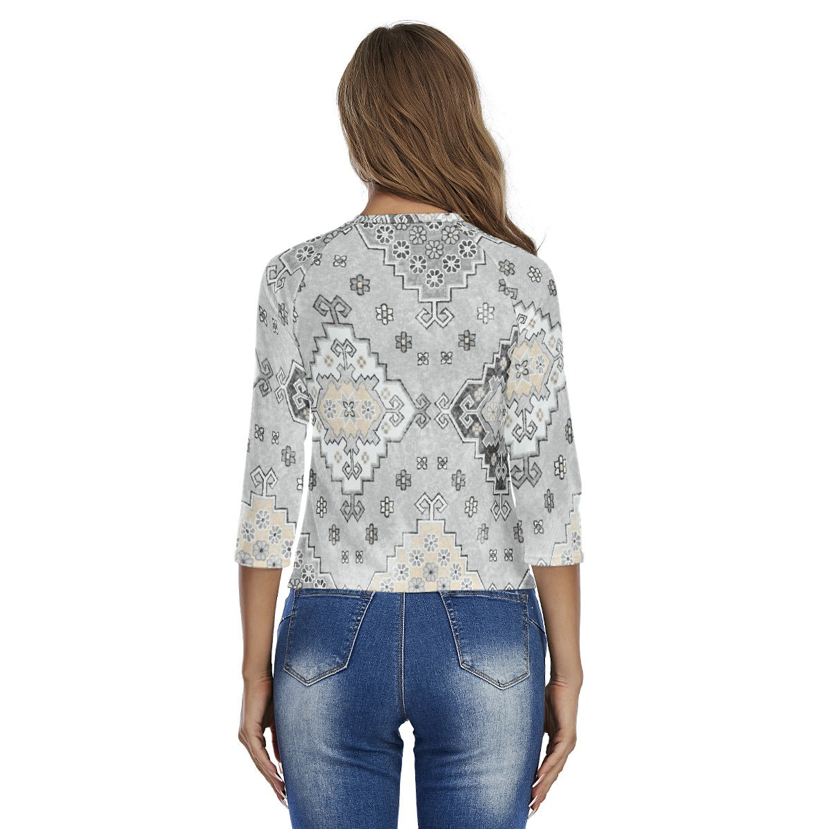 All-Over Print Women's Raglan Sleeves T-shirts