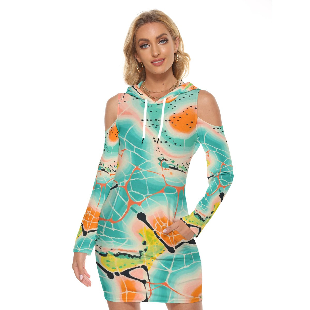 All-Over Print Women's Tight Dress