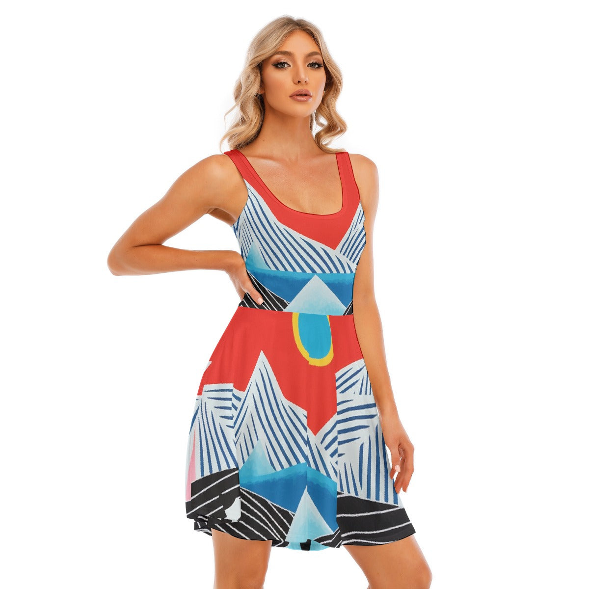 All-Over Print Women's Tank Vest Dress