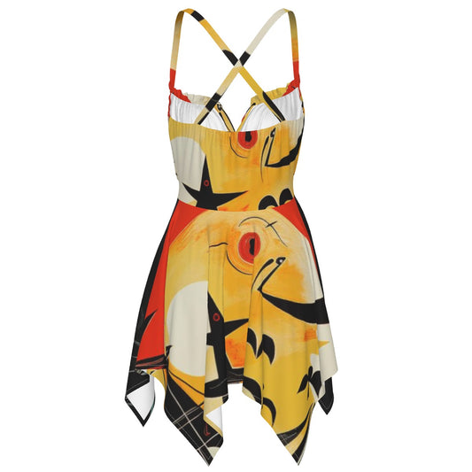 All-Over Print Women's Slip Dress