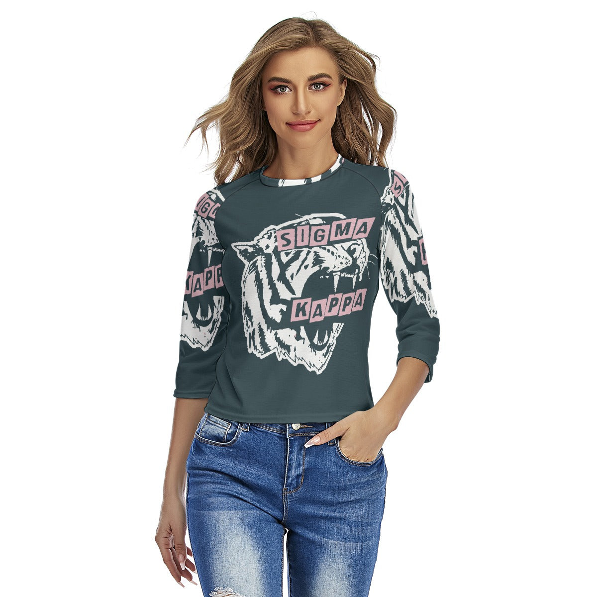 All-Over Print Women's Raglan Sleeves T-shirts