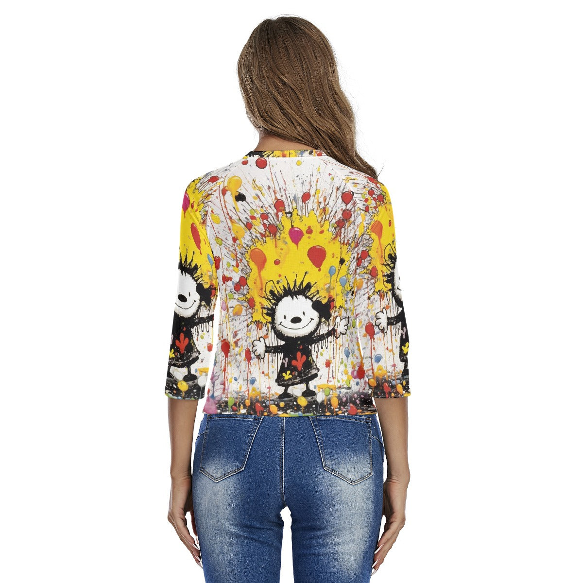 All-Over Print Women's Raglan Sleeves T-shirts