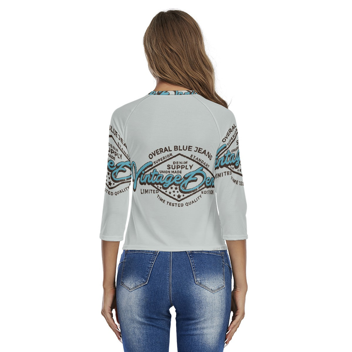 All-Over Print Women's Raglan Sleeves T-shirts