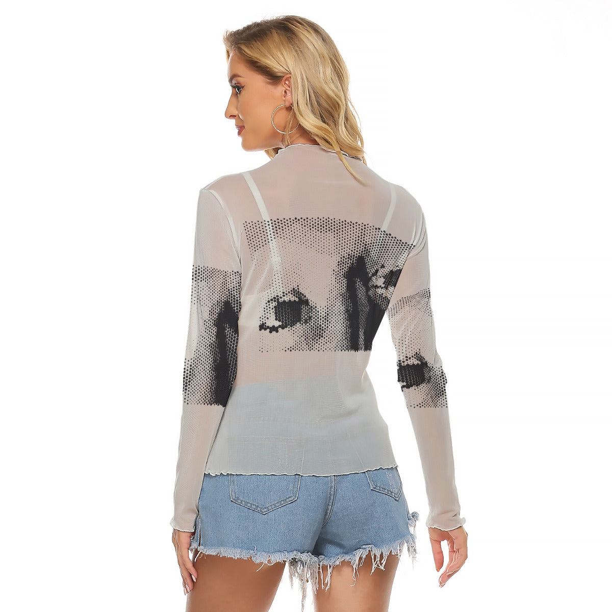 All-Over Print Women's Mesh T-shirt