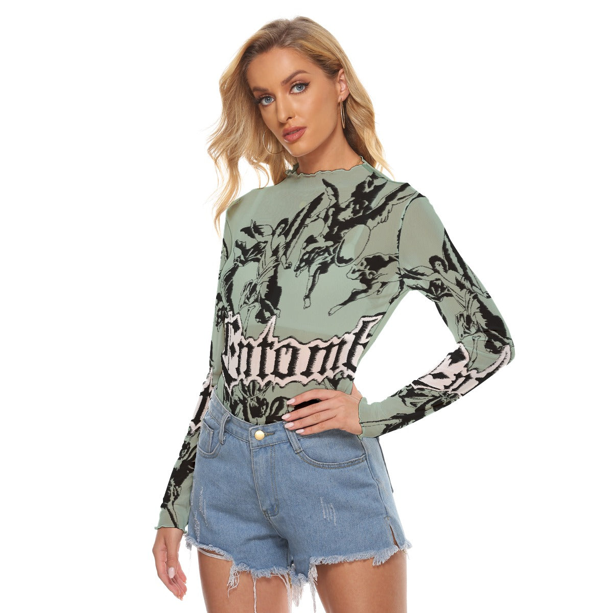 All-Over Print Women's Mesh T-shirt