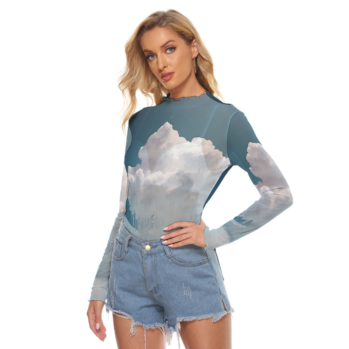 All-Over Print Women's Mesh T-shirt