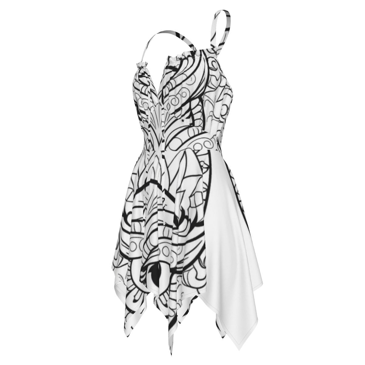 All-Over Print Women's Slip Dress