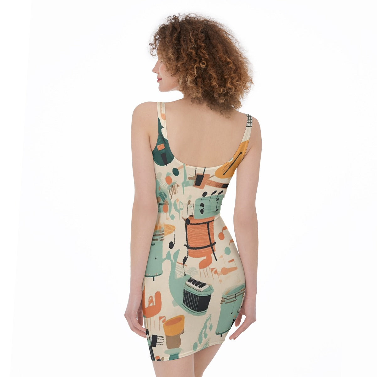 All-Over Print Women's Bodycon Dress