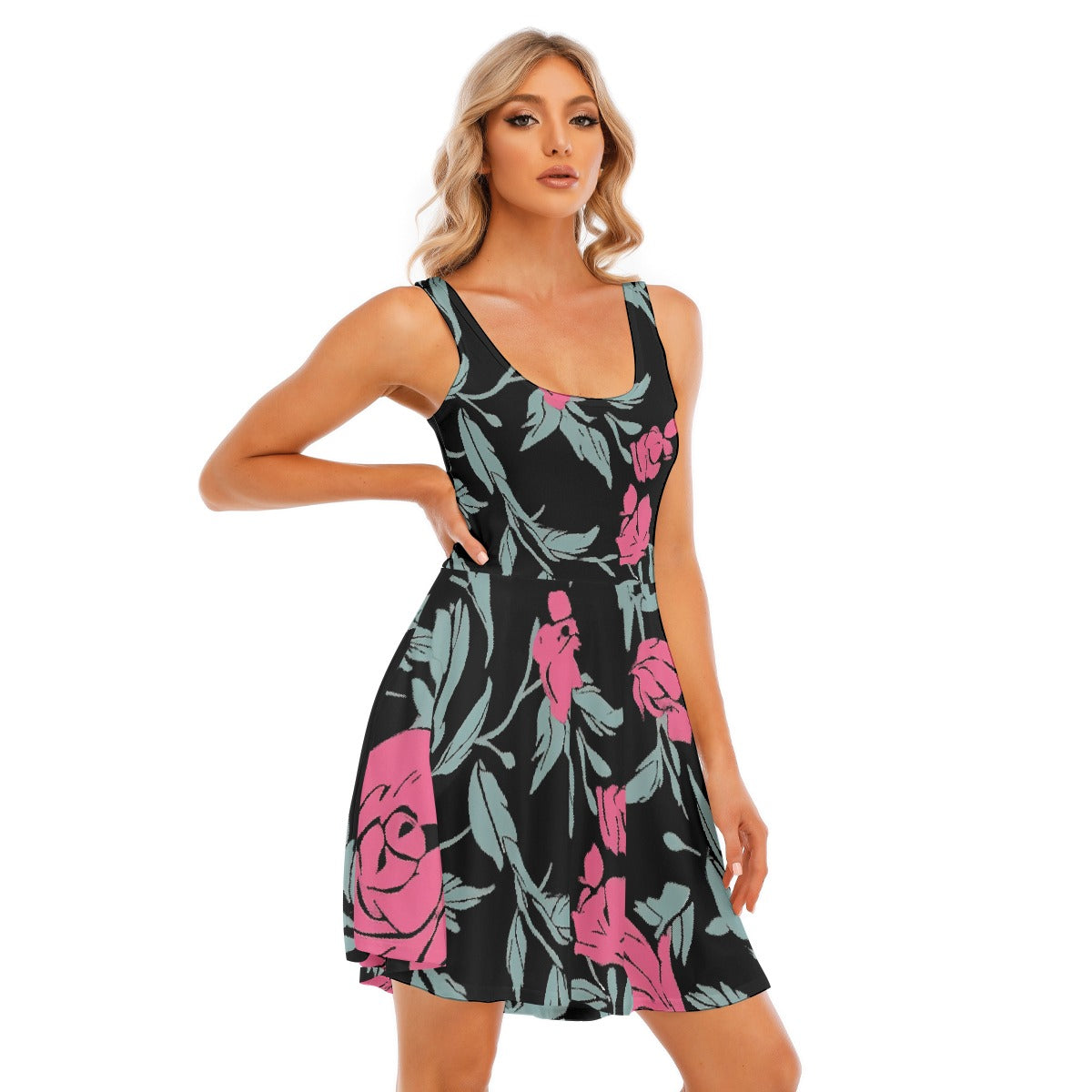 All-Over Print Women's Tank Vest Dress