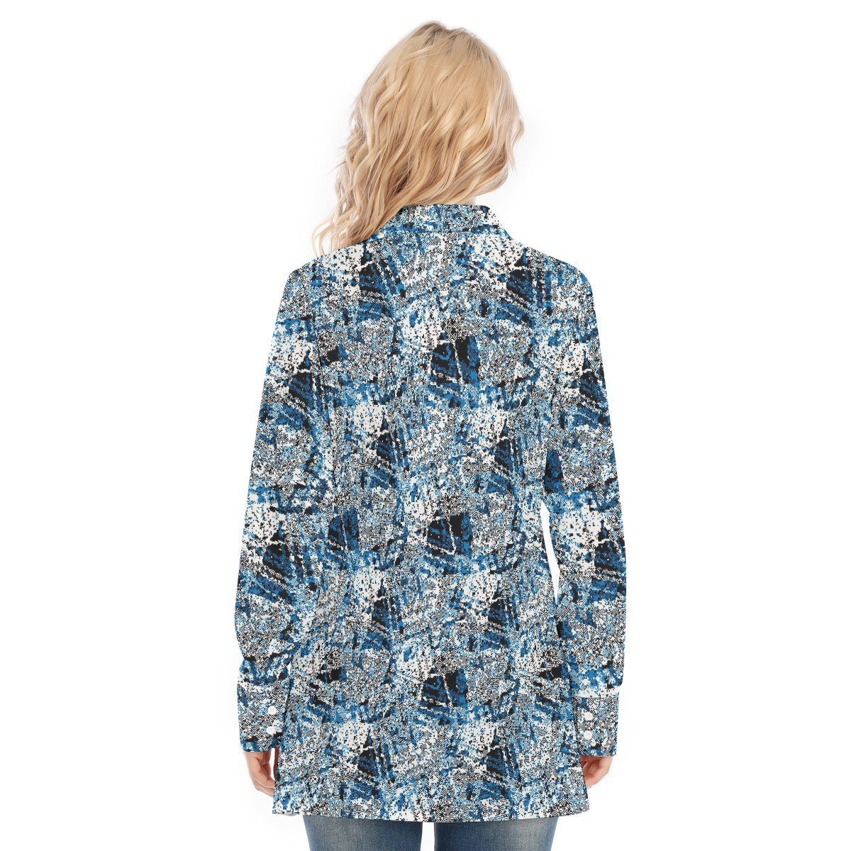 All-Over Print Women's Long Shirt