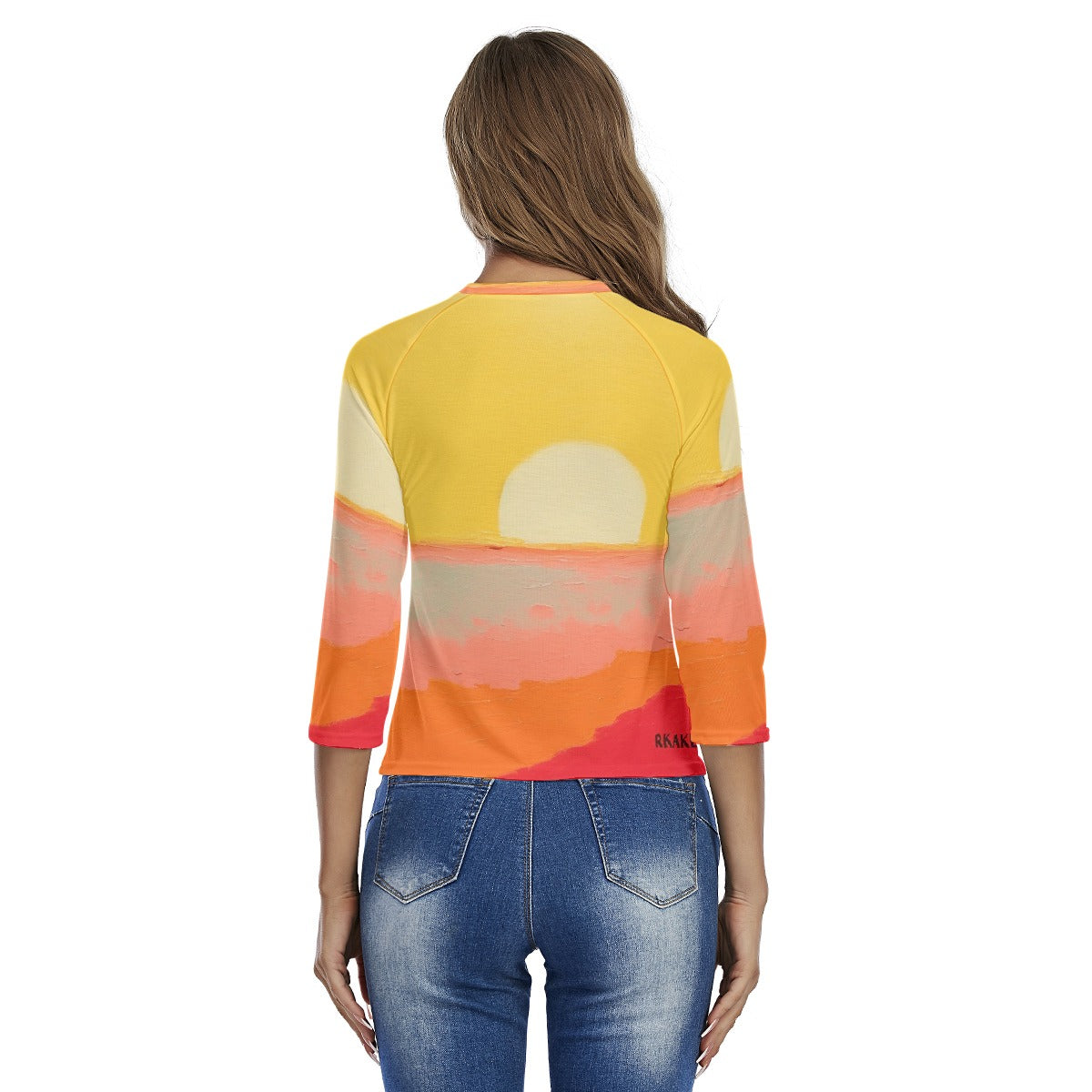 All-Over Print Women's Raglan Sleeves T-shirts