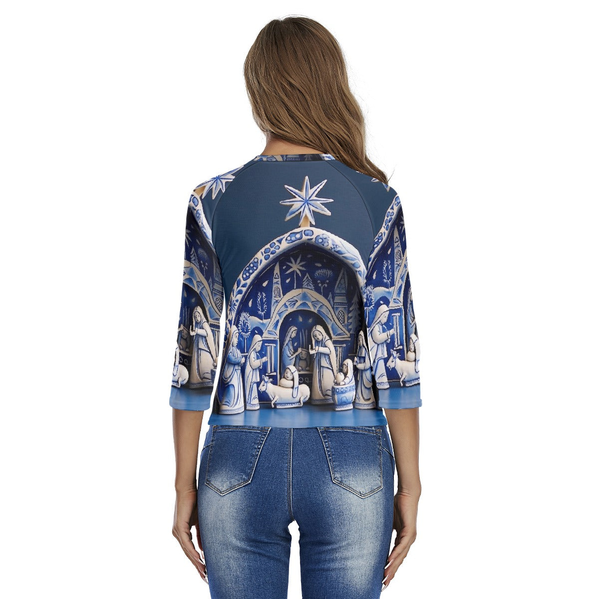 All-Over Print Women's Raglan Sleeves T-shirts