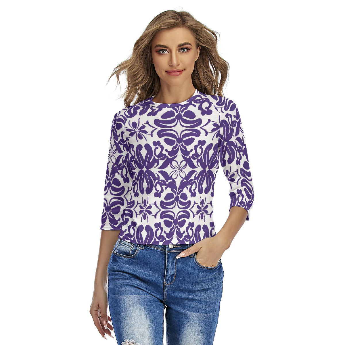 All-Over Print Women's Raglan Sleeves T-shirts