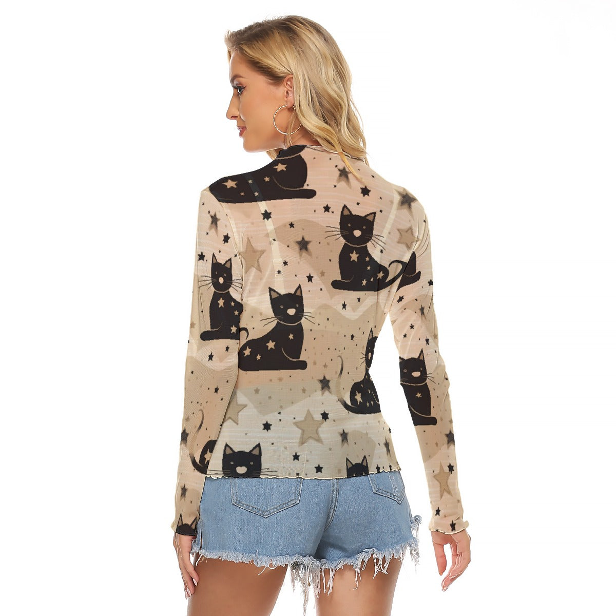 All-Over Print Women's Mesh T-shirt