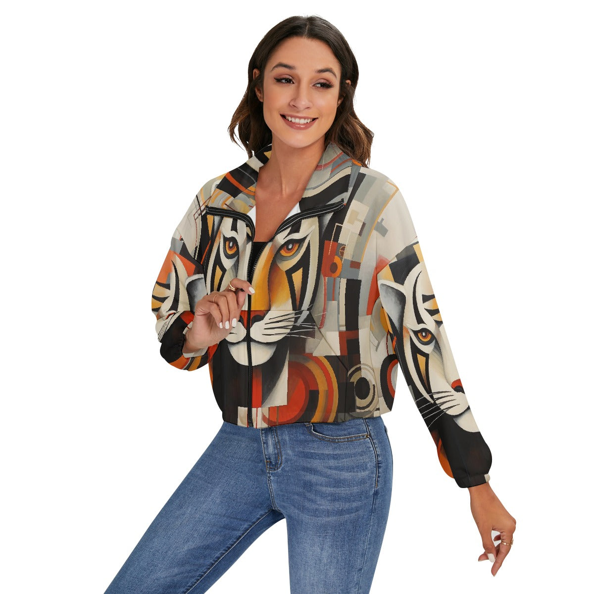 All-Over Print Women's Zip Jacket