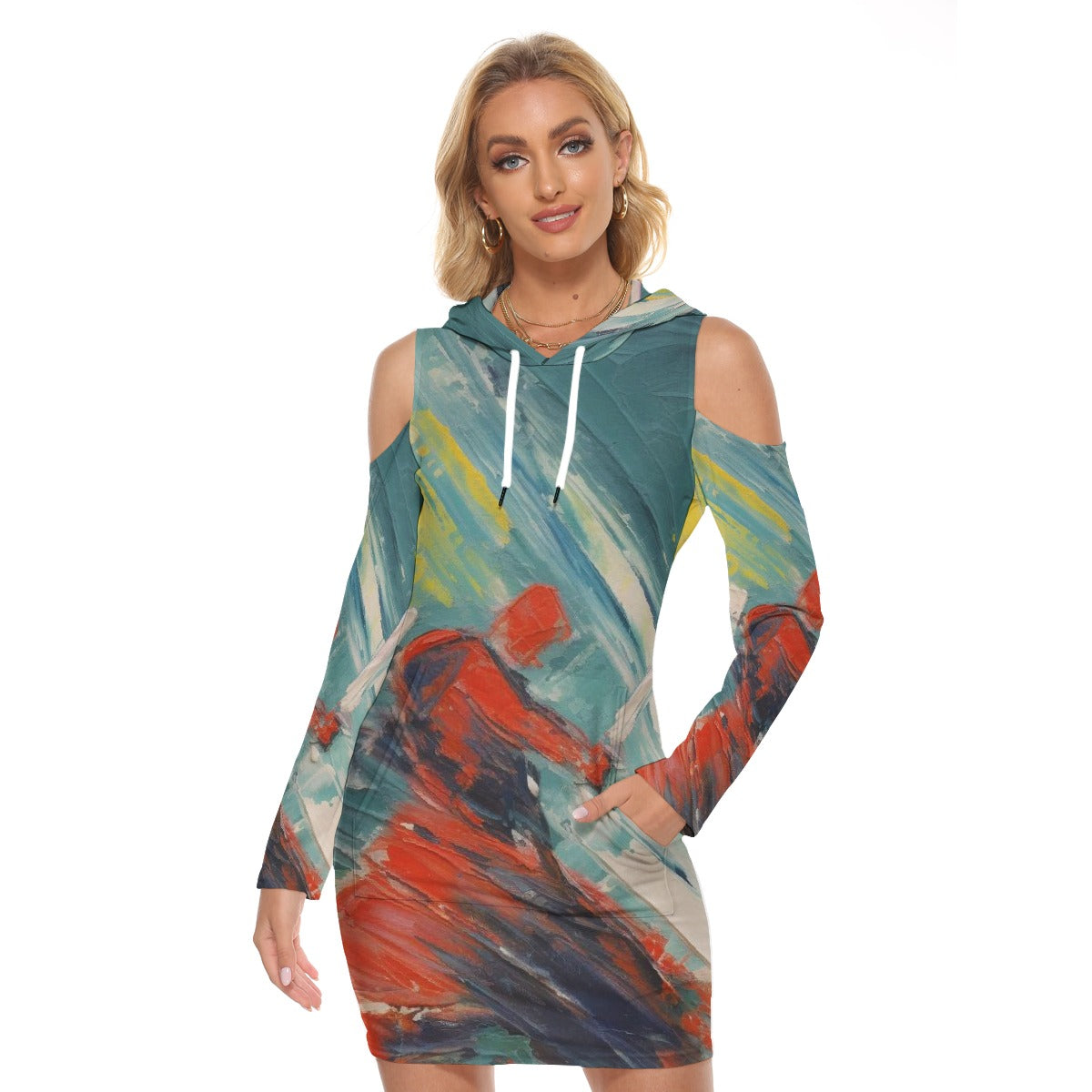 All-Over Print Women's Tight Dress