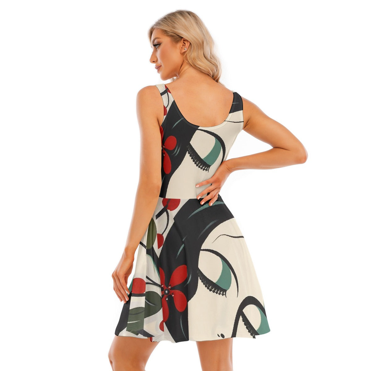 All-Over Print Women's Tank Vest Dress