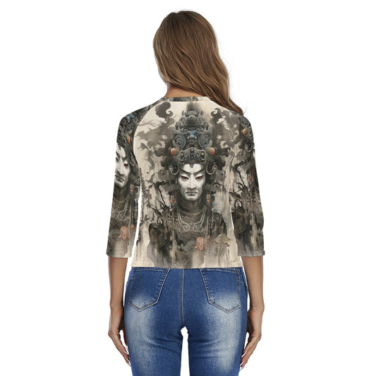 All-Over Print Women's Raglan Sleeves T-shirts