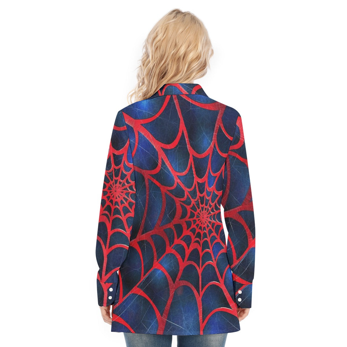 All-Over Print Women's Long Shirt