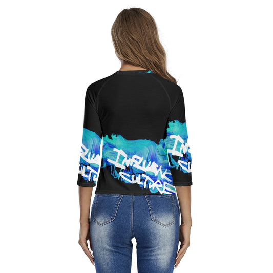 All-Over Print Women's Raglan Sleeves T-shirts