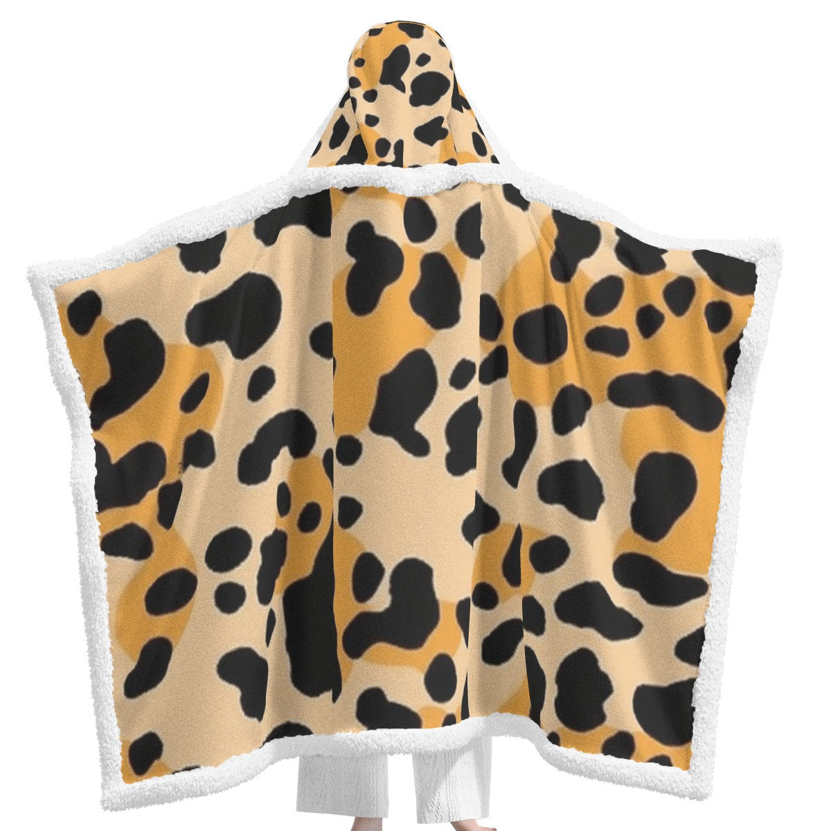 All-Over Print Unisex Wearable Hooded Blanket