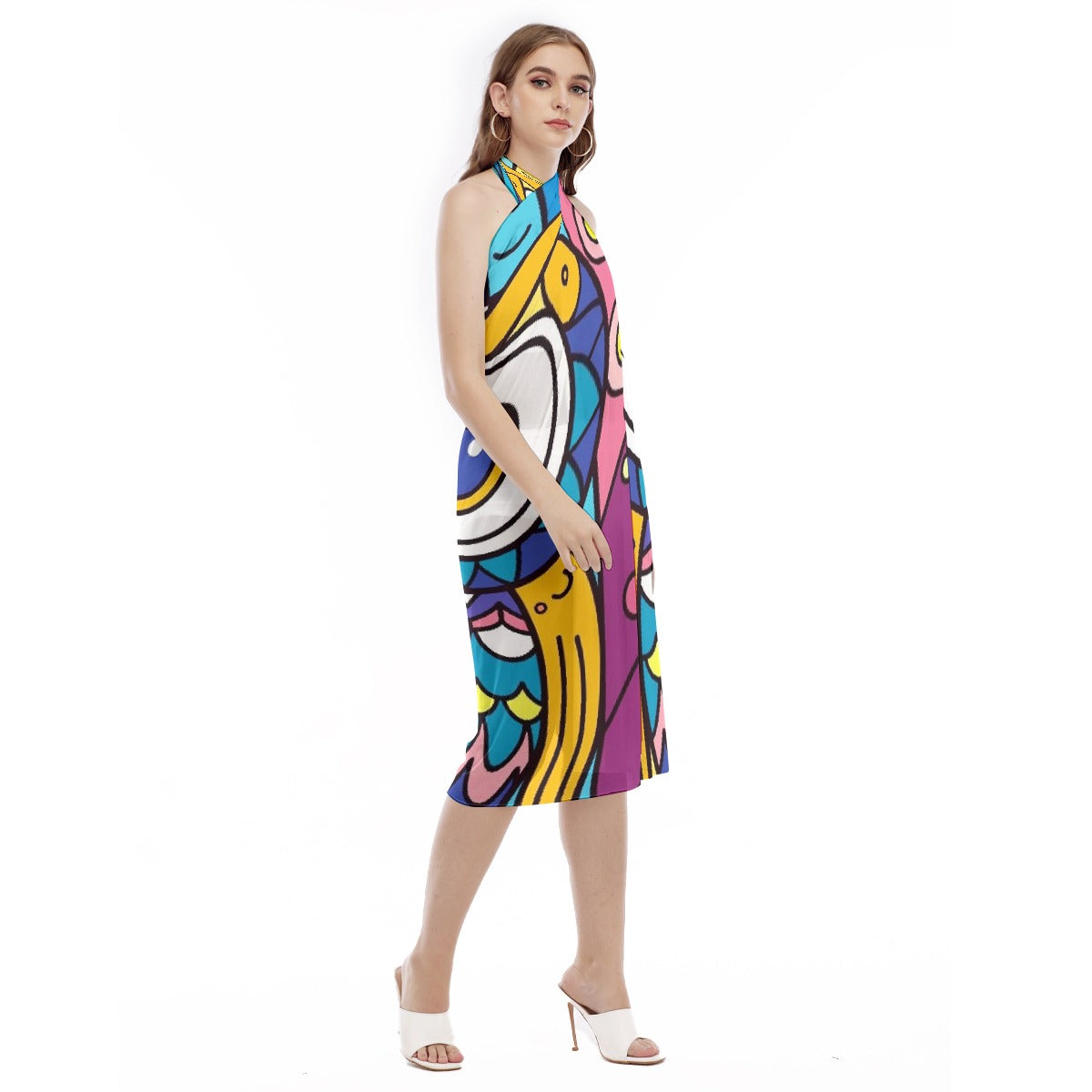 All-Over Print Women's Beach Dress