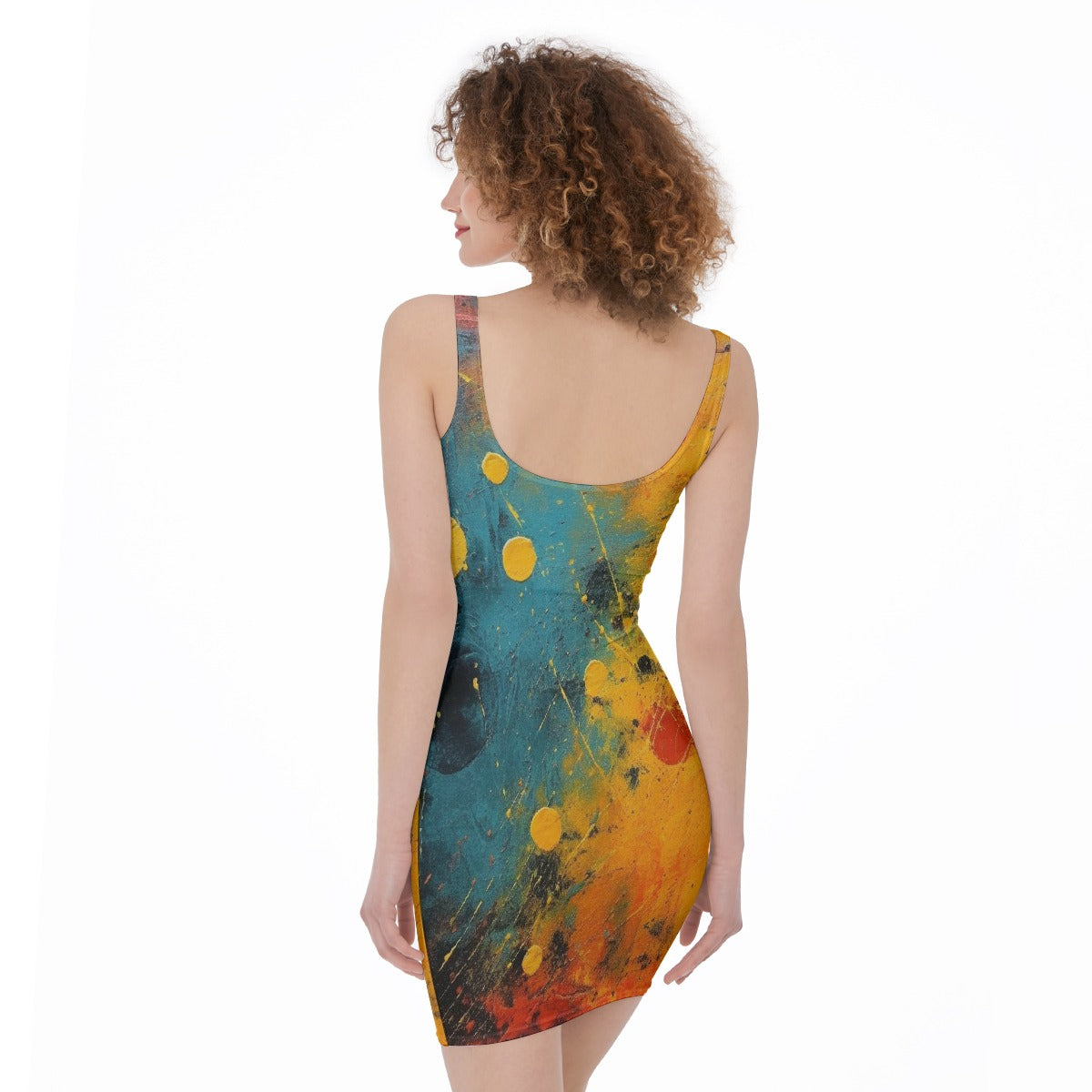 All-Over Print Women's Bodycon Dress