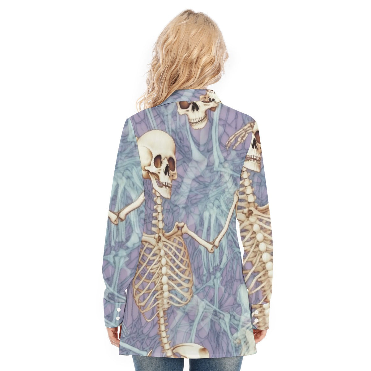 All-Over Print Women's Long Shirt