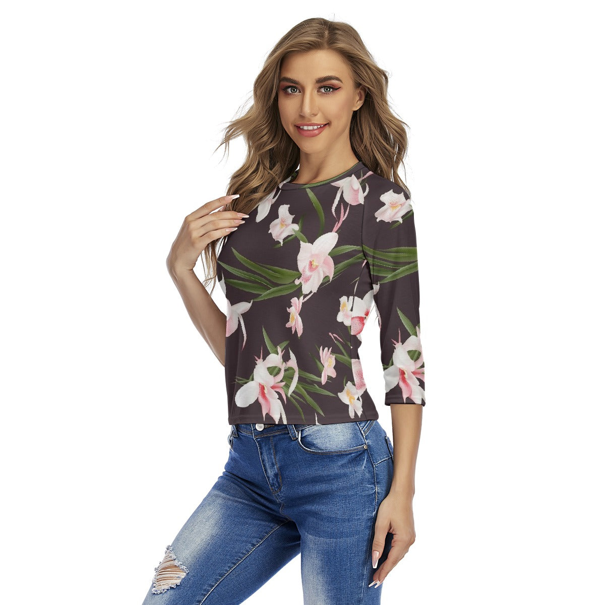 All-Over Print Women's Raglan Sleeves T-shirts