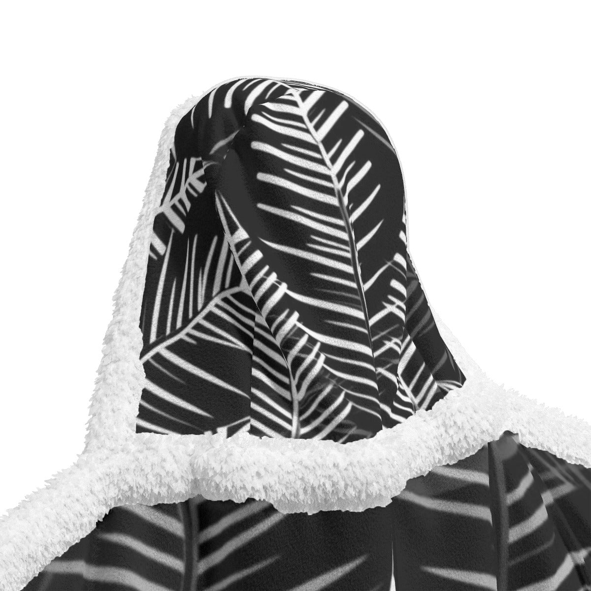 All-Over Print Unisex Wearable Hooded Blanket