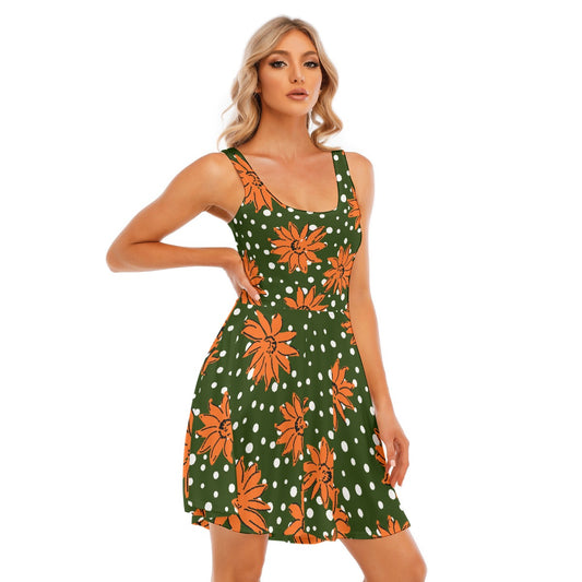 All-Over Print Women's Tank Vest Dress