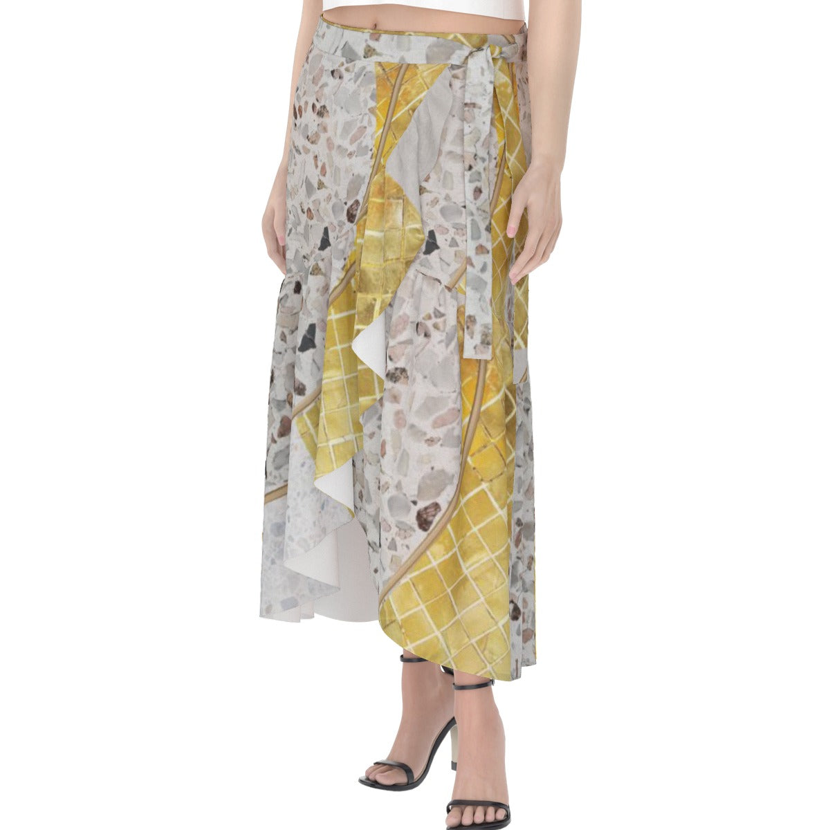 All-Over Print Women's Wrap Skirt