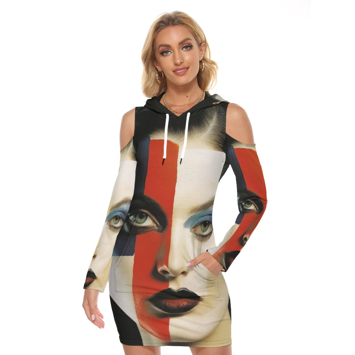 All-Over Print Women's Tight Dress