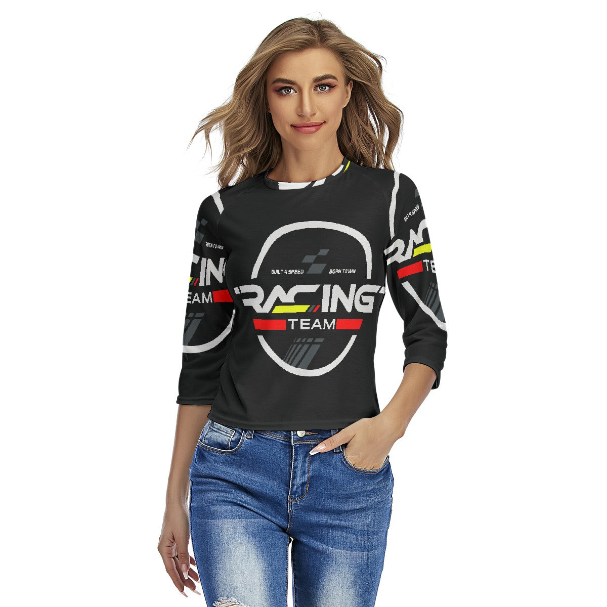 All-Over Print Women's Raglan Sleeves T-shirts