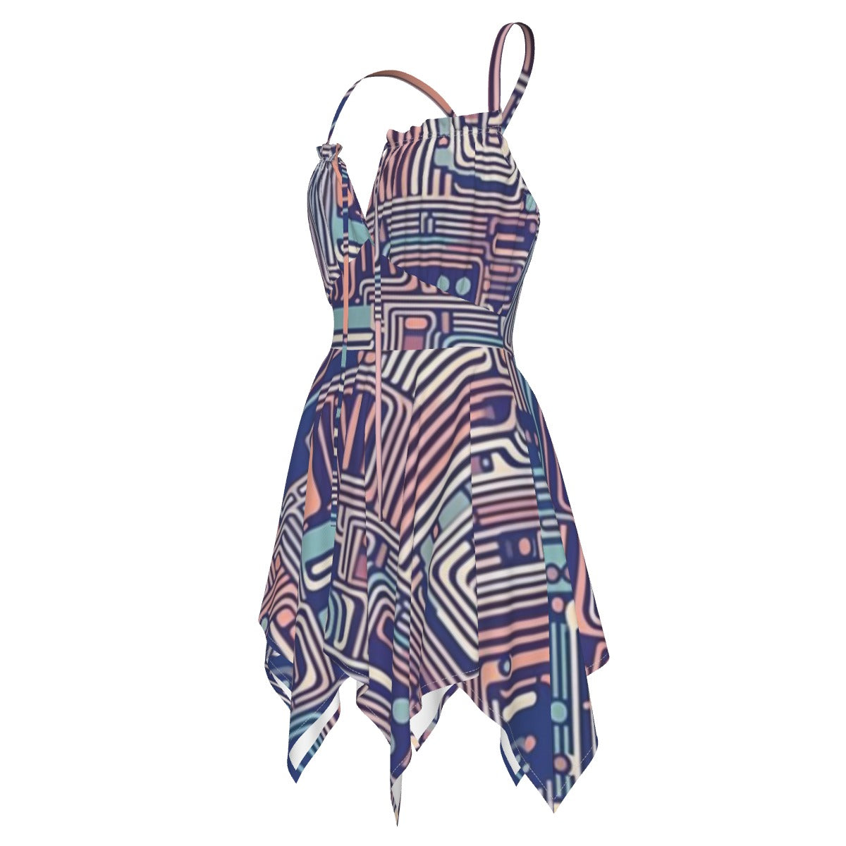 All-Over Print Women's Slip Dress