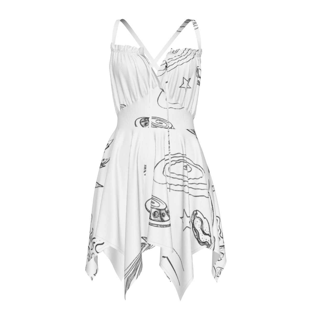 All-Over Print Women's Slip Dress