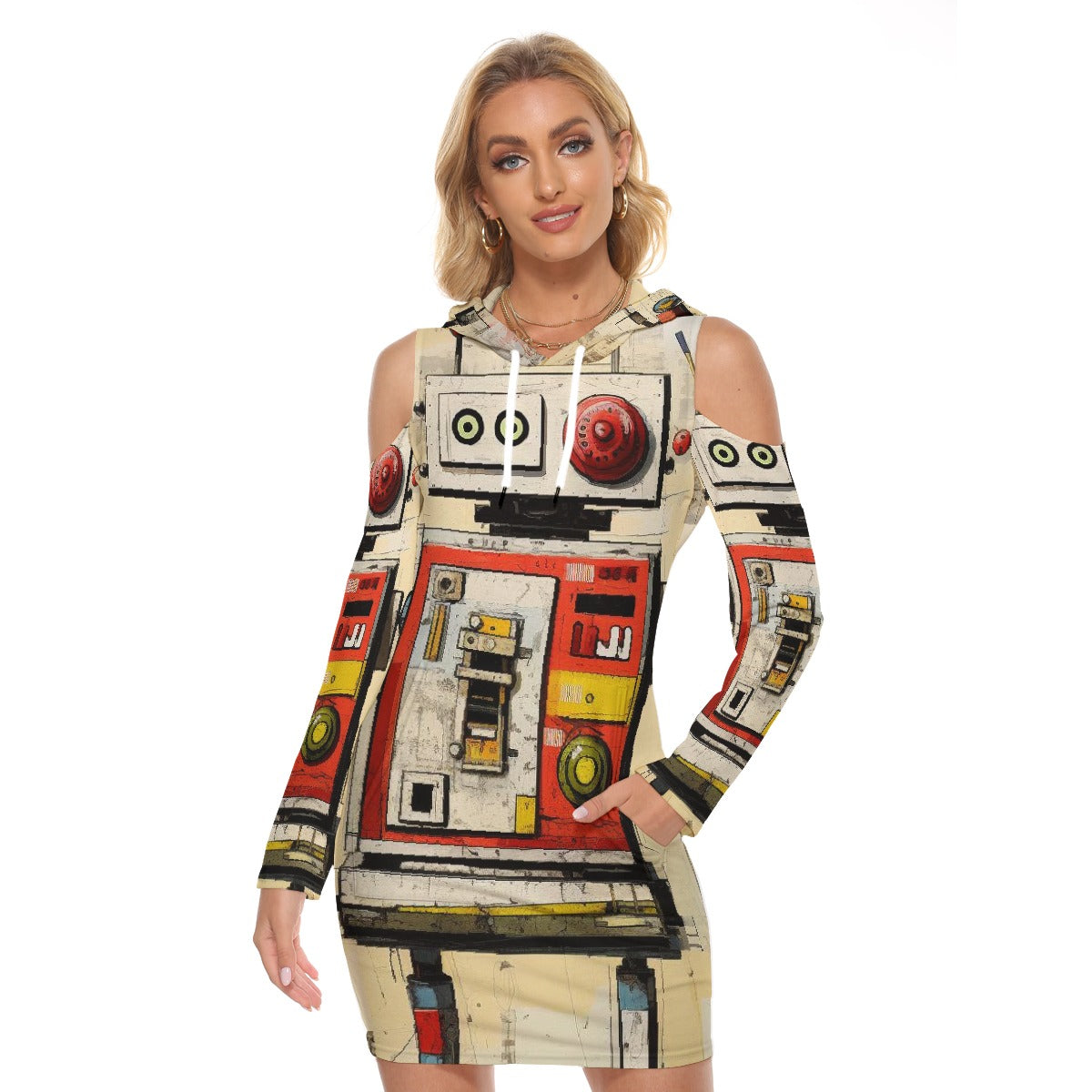 All-Over Print Women's Tight Dress