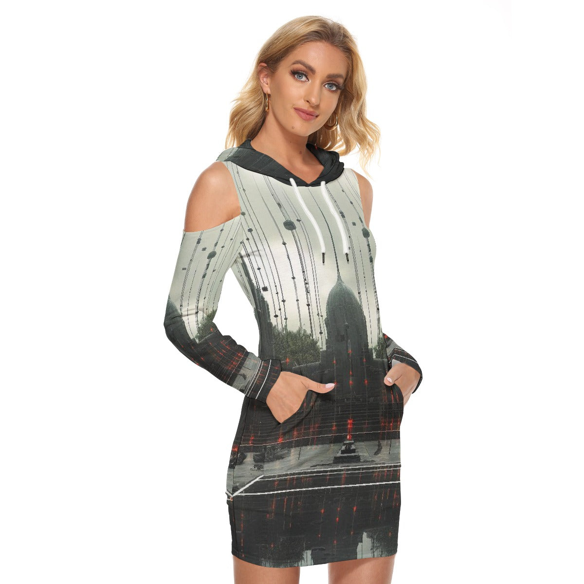 All-Over Print Women's Tight Dress