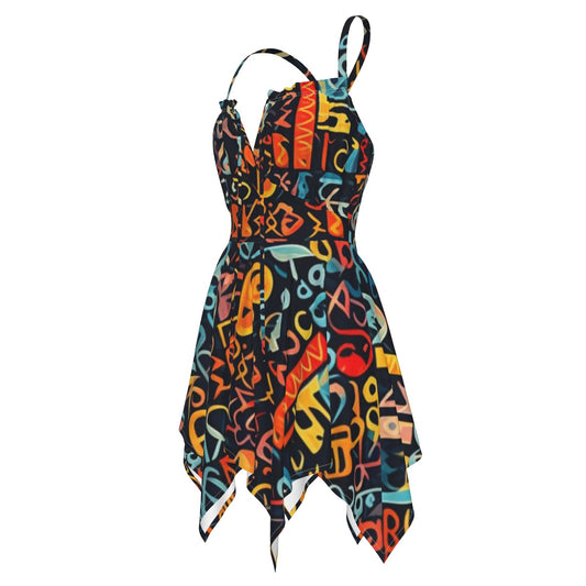 All-Over Print Women's Slip Dress