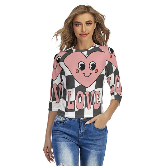 All-Over Print Women's Raglan Sleeves T-shirts