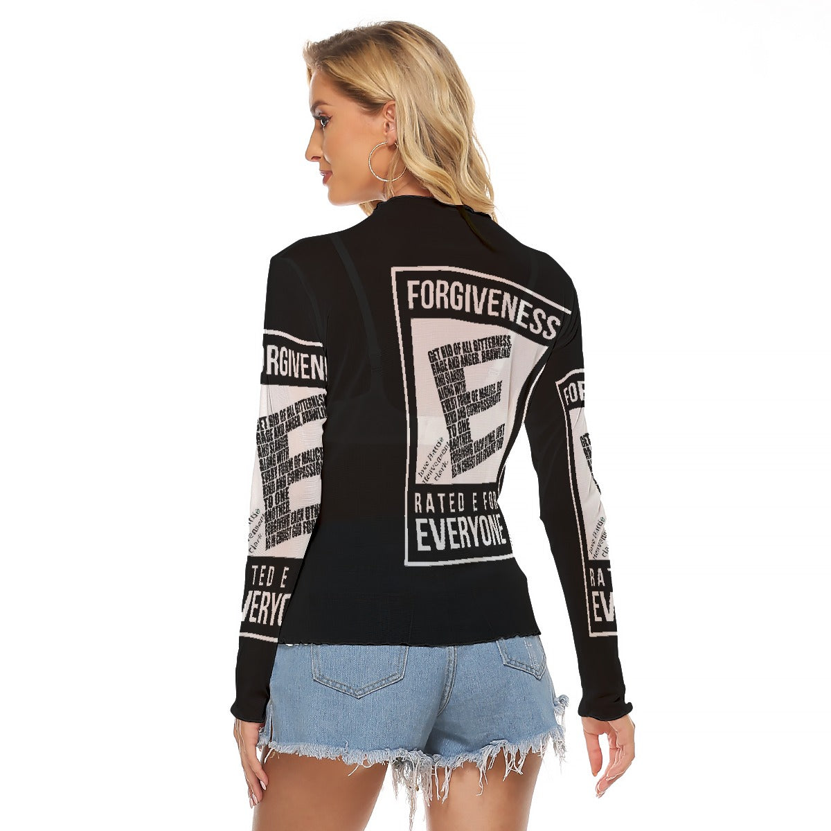 All-Over Print Women's Mesh T-shirt