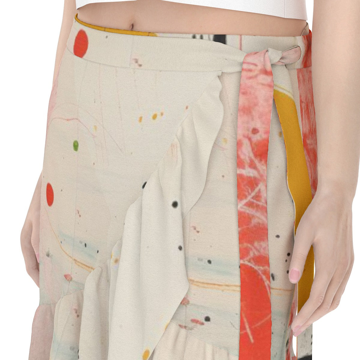 All-Over Print Women's Wrap Skirt