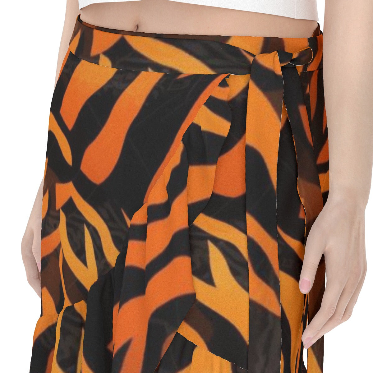 All-Over Print Women's Wrap Skirt