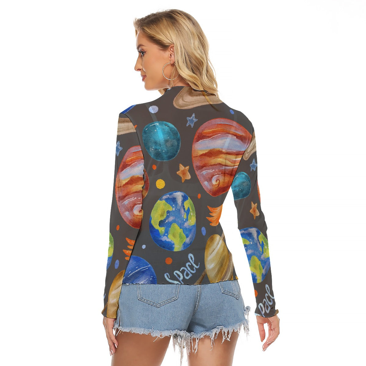 All-Over Print Women's Mesh T-shirt