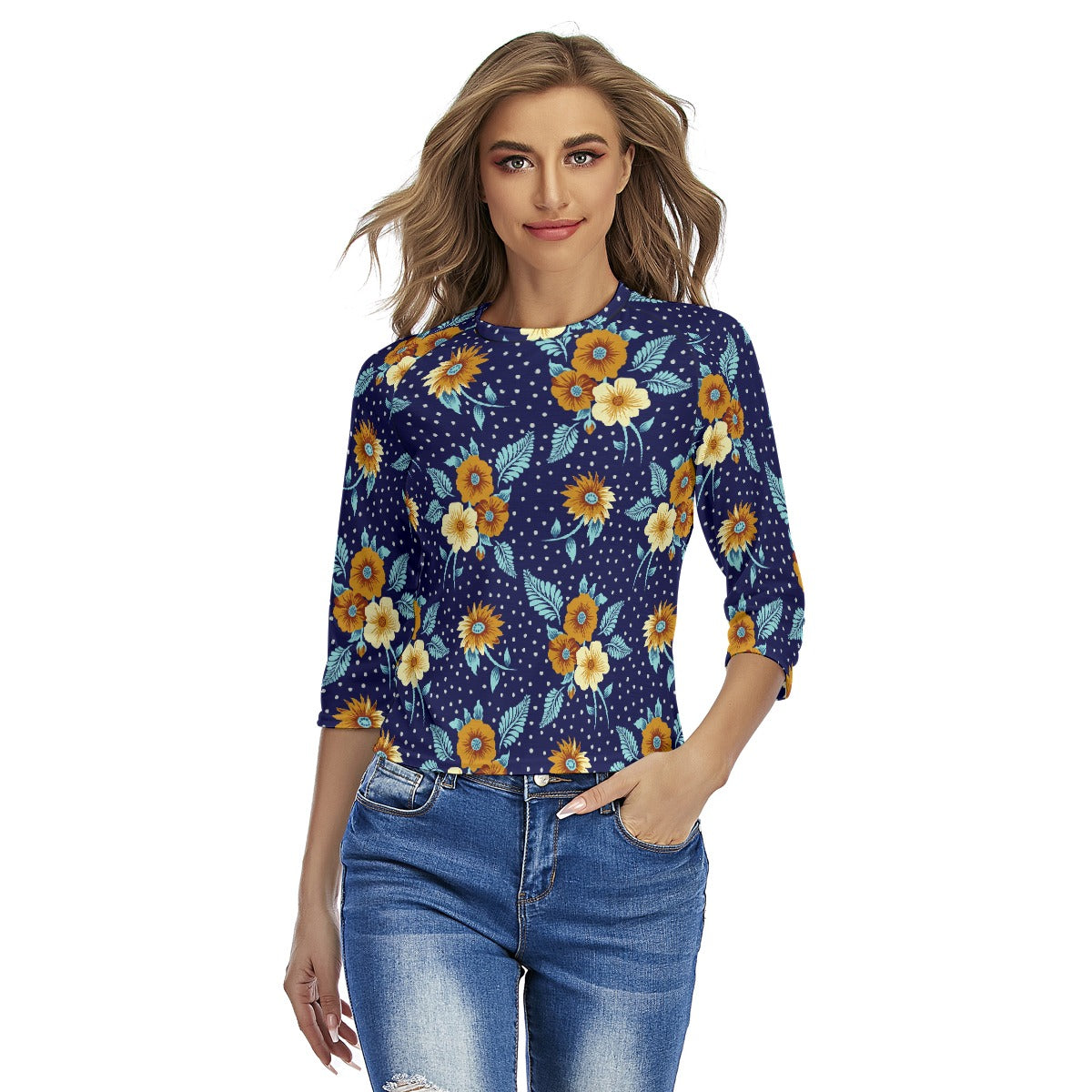 All-Over Print Women's Raglan Sleeves T-shirts