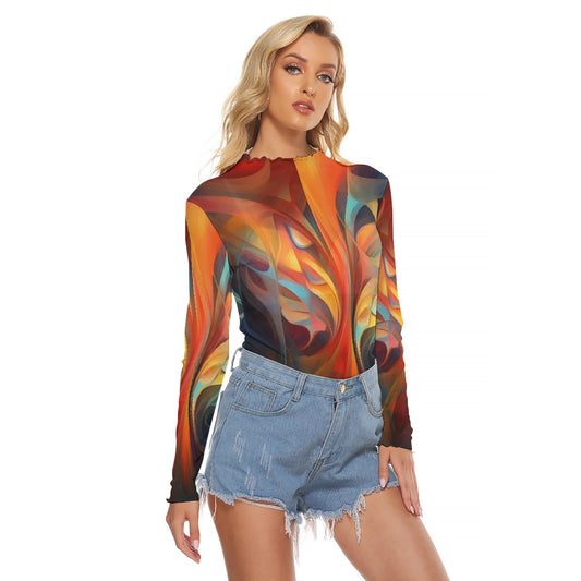 All-Over Print Women's Mesh T-shirt