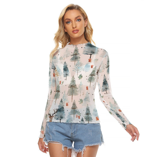 All-Over Print Women's Mesh T-shirt