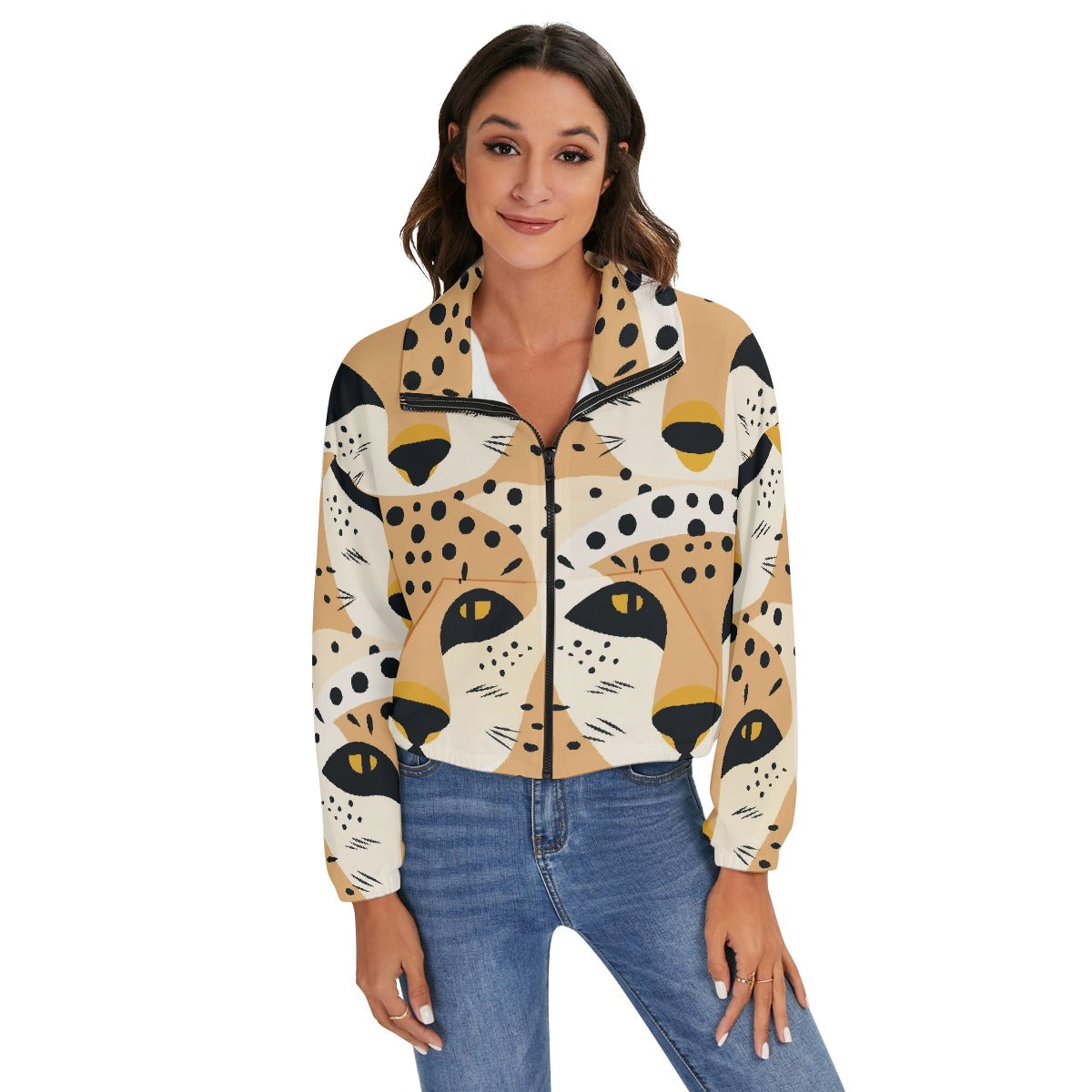 All-Over Print Women's Zip Jacket