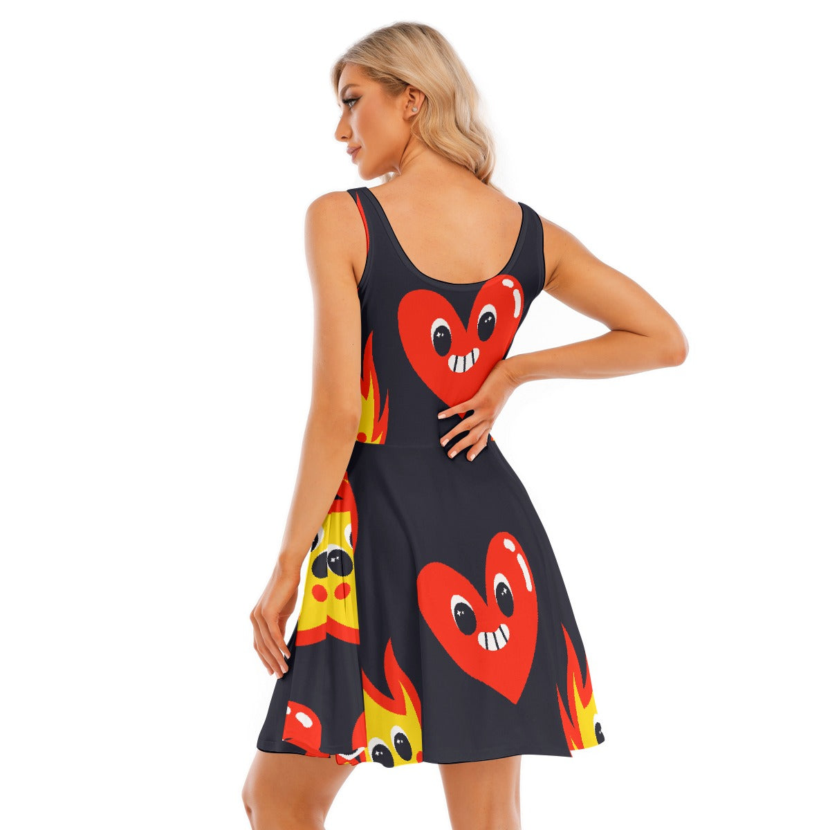 All-Over Print Women's Tank Vest Dress